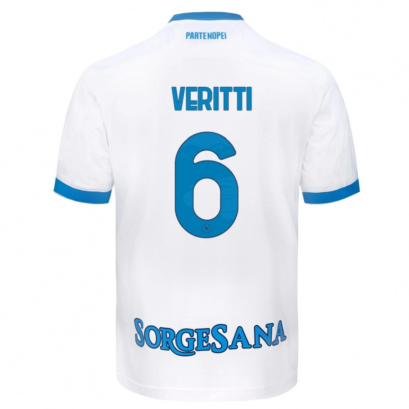 Danxen Damen Federica Veritti #6 Weiß Hellblau Auswärtstrikot Trikot 2026/27 T-Shirt Schweiz