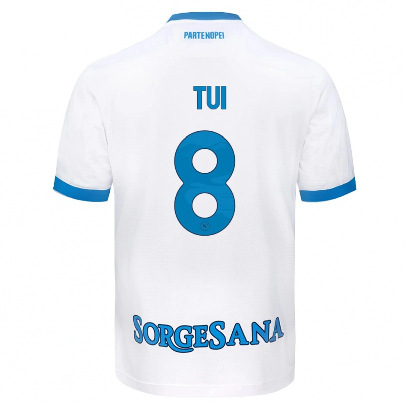 Danxen Damen Sara Tui #8 Weiß Hellblau Auswärtstrikot Trikot 2026/27 T-Shirt Schweiz