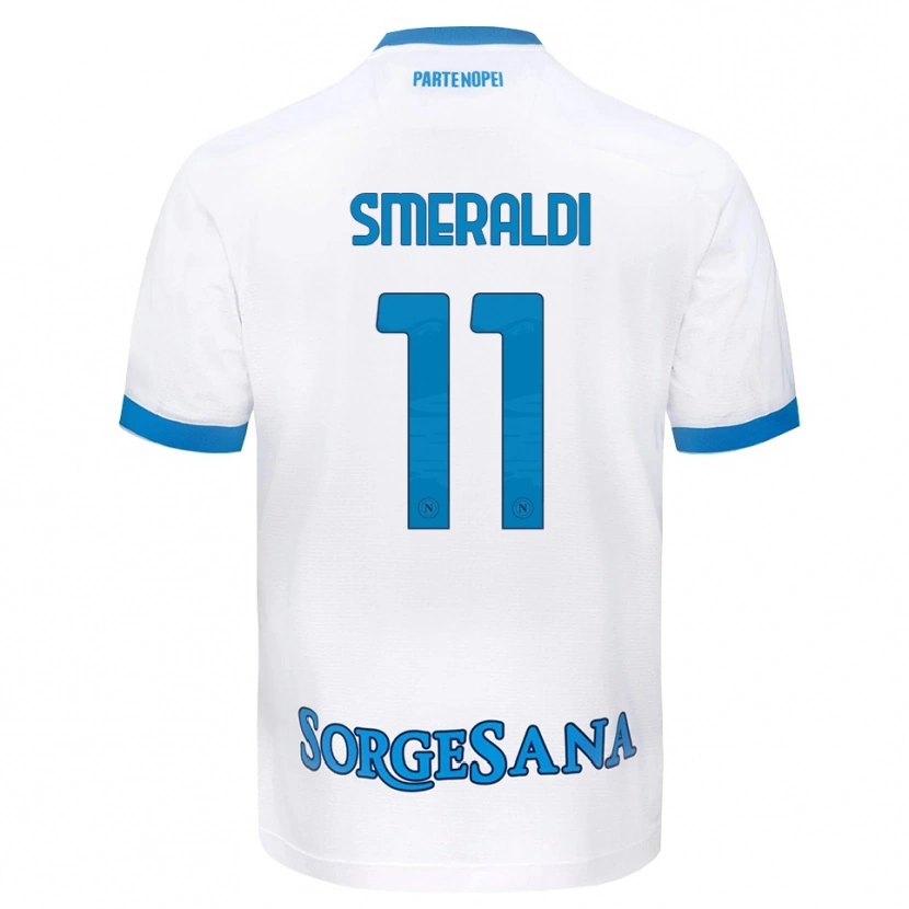 Danxen Damen Andrea Smeraldi #11 Weiß Hellblau Auswärtstrikot Trikot 2026/27 T-Shirt Schweiz