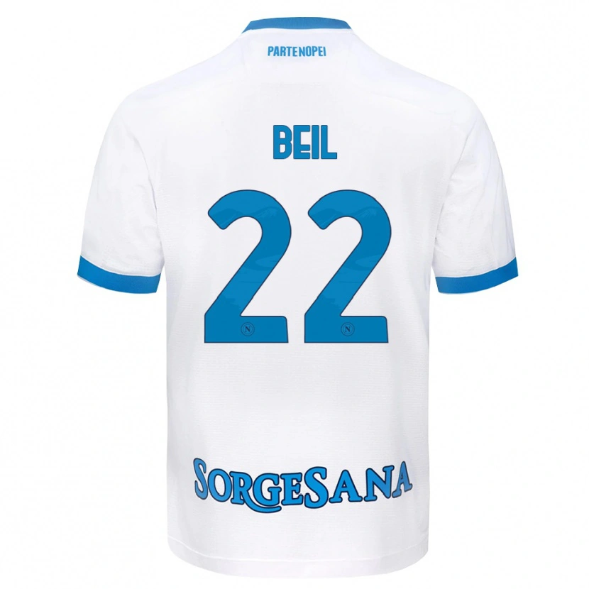 Danxen Damen Vivien Beil #22 Weiß Hellblau Auswärtstrikot Trikot 2026/27 T-Shirt Schweiz