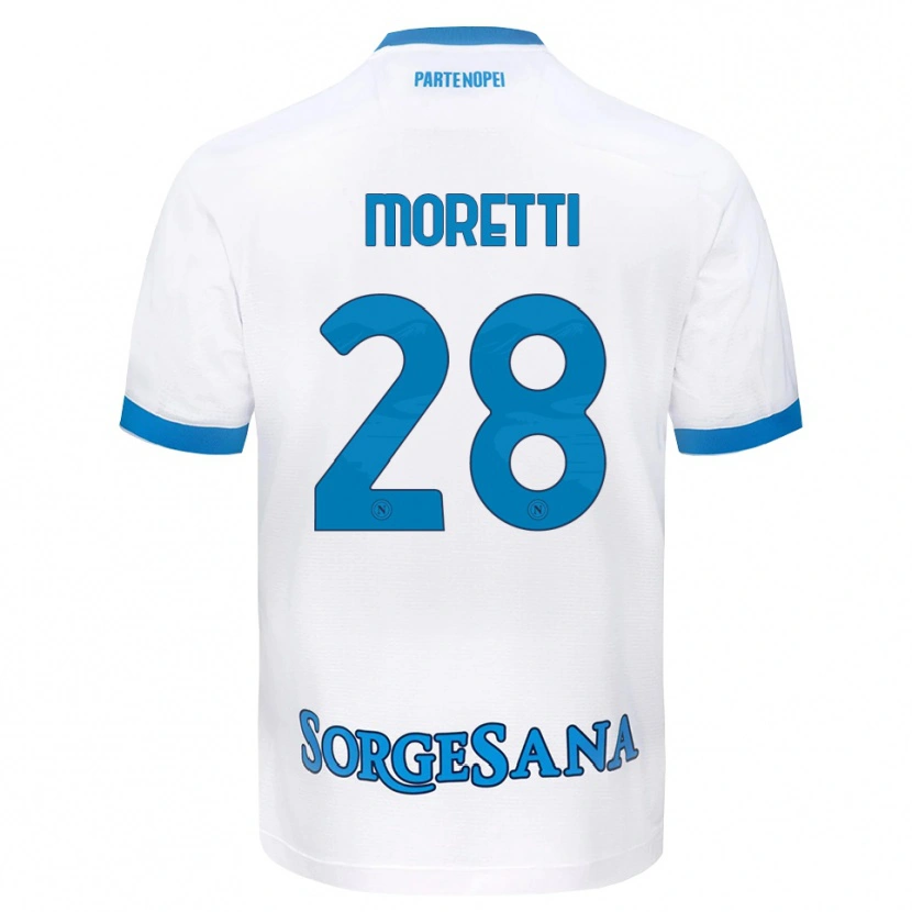 Danxen Damen Ginevra Moretti #28 Weiß Hellblau Auswärtstrikot Trikot 2026/27 T-Shirt Schweiz