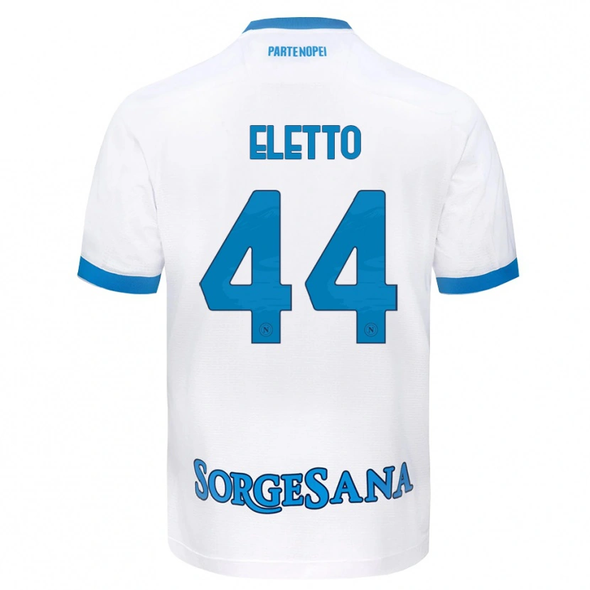 Danxen Damen Francesco Eletto #44 Weiß Hellblau Auswärtstrikot Trikot 2026/27 T-Shirt Schweiz