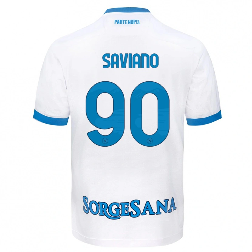 Danxen Damen Raffaele Saviano #90 Weiß Hellblau Auswärtstrikot Trikot 2026/27 T-Shirt Schweiz
