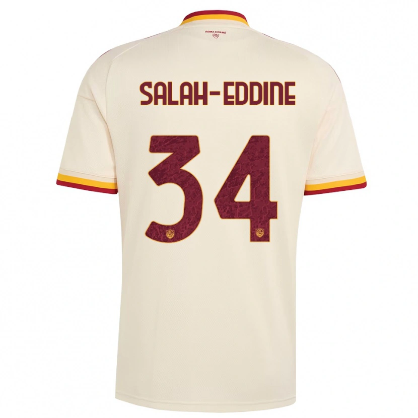 Danxen Damen Anass Salah-Eddine #34 Champagner Rot Gelb Auswärtstrikot Trikot 2026/27 T-Shirt Schweiz