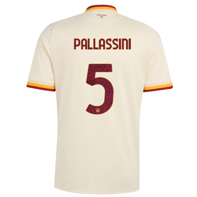 Danxen Damen Luca Pallassini #5 Champagner Rot Gelb Auswärtstrikot Trikot 2026/27 T-Shirt Schweiz