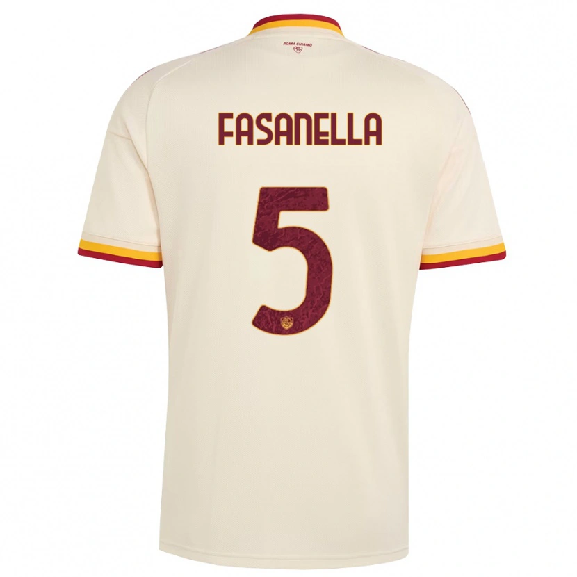 Danxen Damen Rafael Fasanella #5 Champagner Rot Gelb Auswärtstrikot Trikot 2026/27 T-Shirt Schweiz