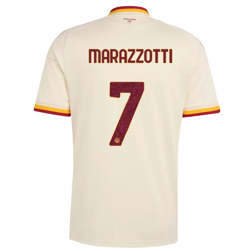 Danxen Damen Fabrizio Marazzotti #7 Champagner Rot Gelb Auswärtstrikot Trikot 2026/27 T-Shirt Schweiz