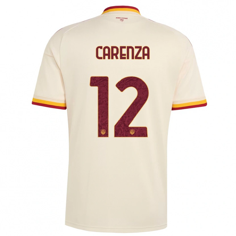 Danxen Damen Dario Carenza #12 Champagner Rot Gelb Auswärtstrikot Trikot 2026/27 T-Shirt Schweiz