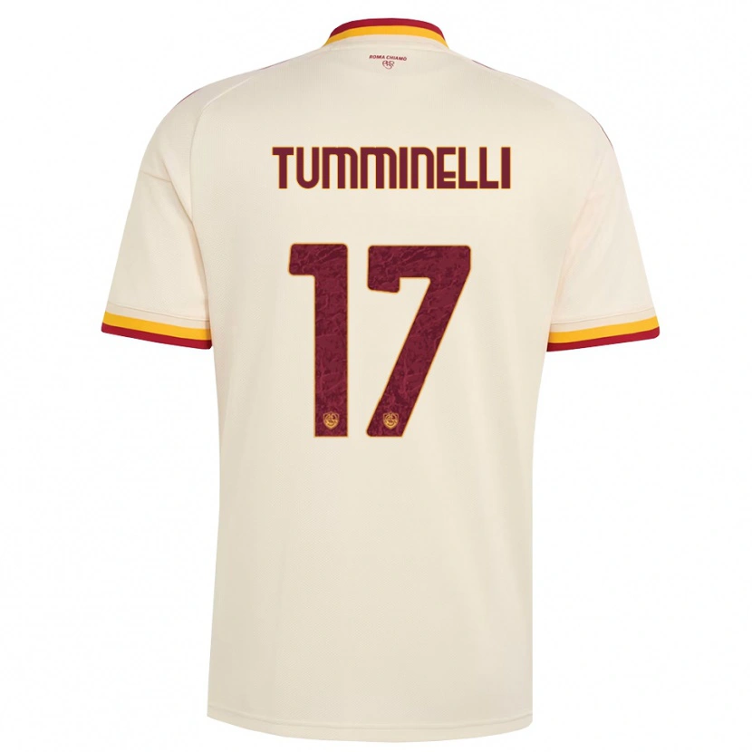 Danxen Damen Gianmarco Tumminelli #17 Champagner Rot Gelb Auswärtstrikot Trikot 2026/27 T-Shirt Schweiz