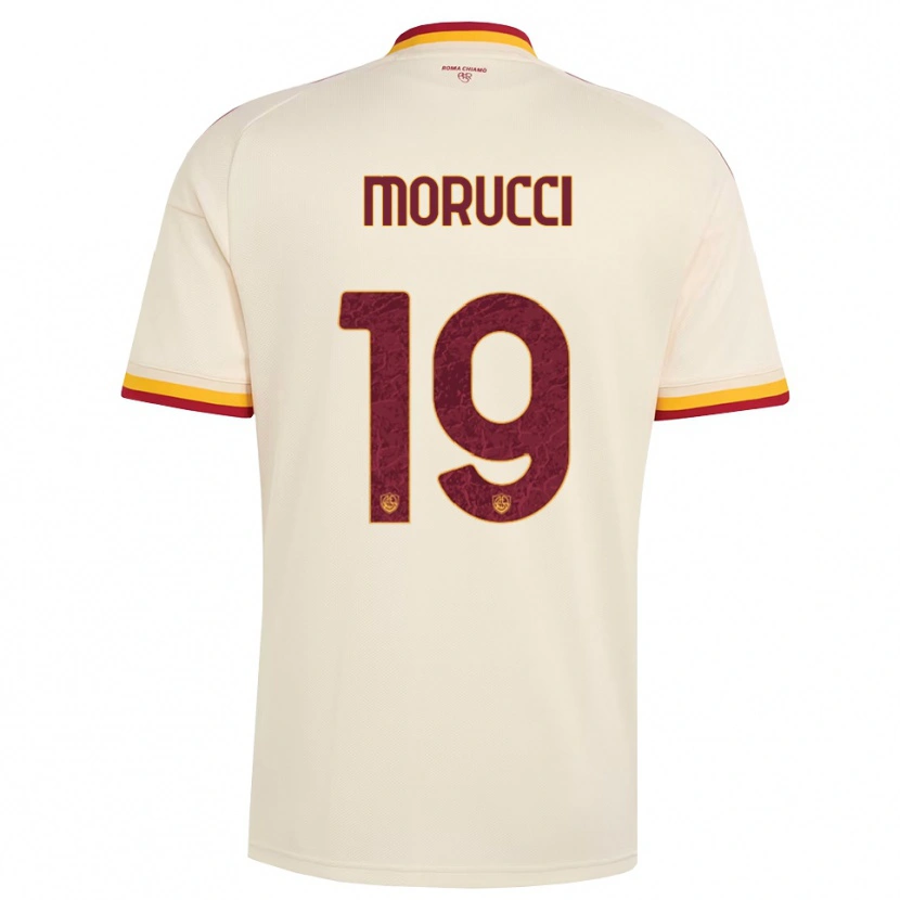 Danxen Damen Edoardo Morucci #19 Champagner Rot Gelb Auswärtstrikot Trikot 2026/27 T-Shirt Schweiz