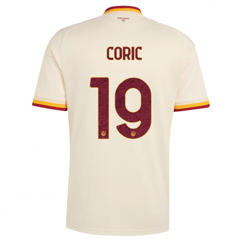 Danxen Damen Ante Coric #19 Champagner Rot Gelb Auswärtstrikot Trikot 2026/27 T-Shirt Schweiz