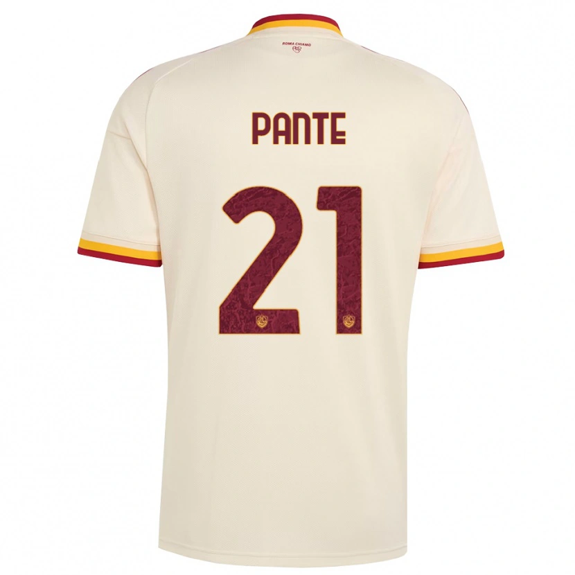 Danxen Damen Mia Tecla Christina Pante #21 Champagner Rot Gelb Auswärtstrikot Trikot 2026/27 T-Shirt Schweiz