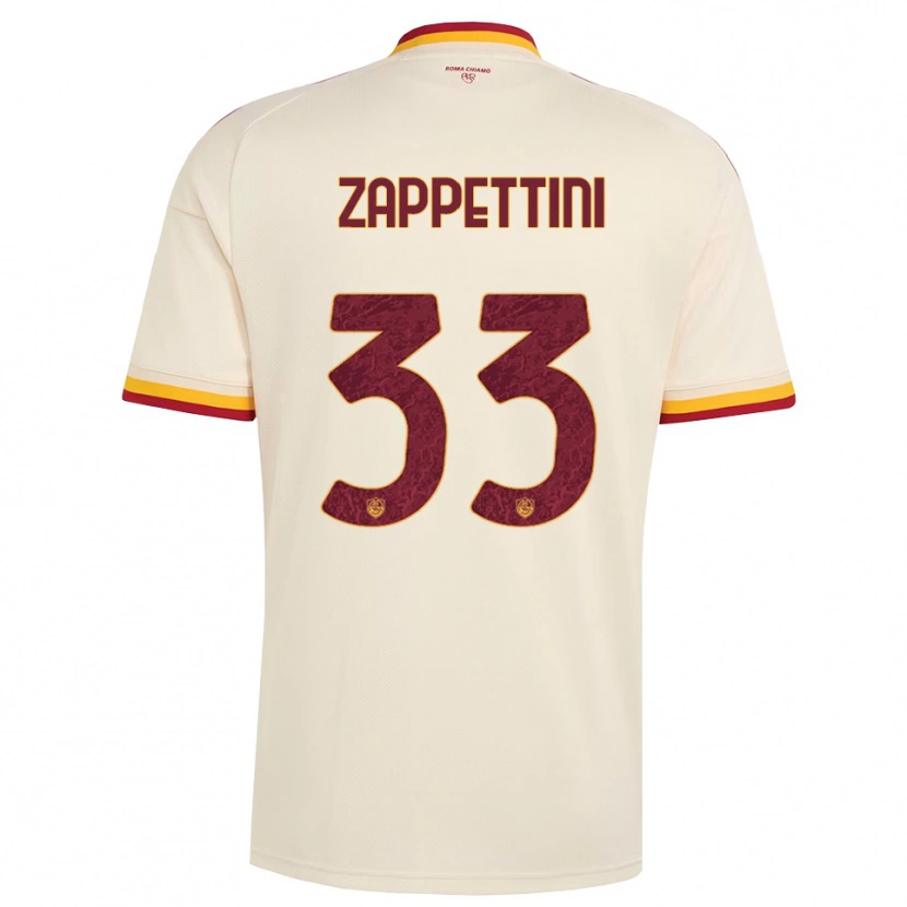 Danxen Damen Sara Zappettini #33 Champagner Rot Gelb Auswärtstrikot Trikot 2026/27 T-Shirt Schweiz