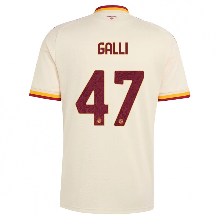 Danxen Damen Giulia Galli #47 Champagner Rot Gelb Auswärtstrikot Trikot 2026/27 T-Shirt Schweiz