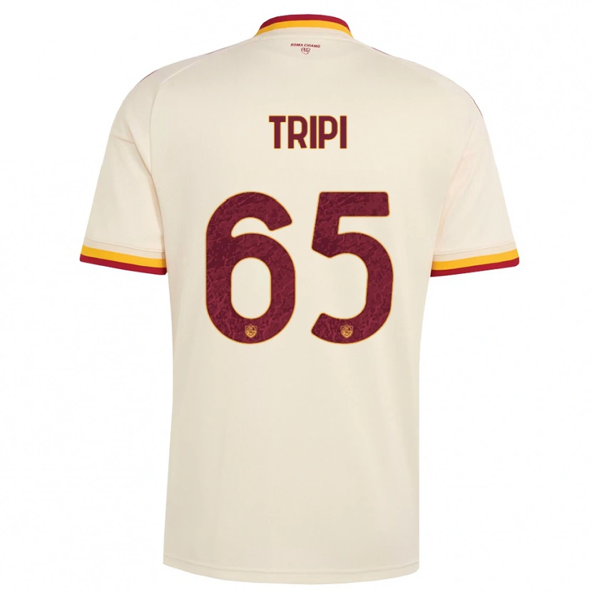 Danxen Damen Filippo Tripi #65 Champagner Rot Gelb Auswärtstrikot Trikot 2026/27 T-Shirt Schweiz