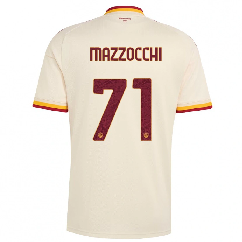 Danxen Damen Giulia Mazzocchi #71 Champagner Rot Gelb Auswärtstrikot Trikot 2026/27 T-Shirt Schweiz