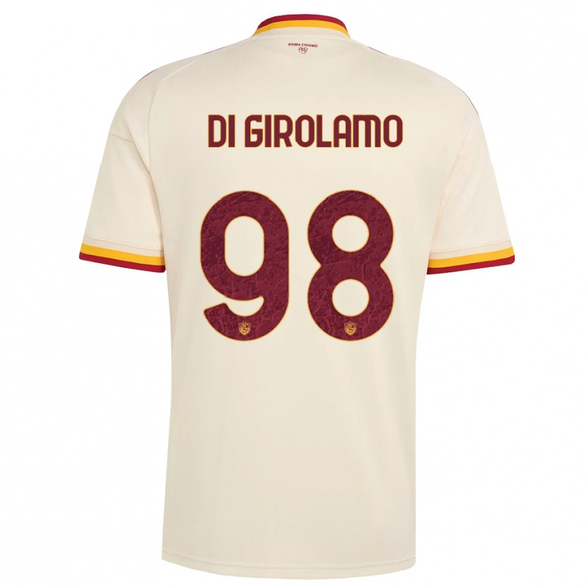 Danxen Damen Anita Di Girolamo #98 Champagner Rot Gelb Auswärtstrikot Trikot 2026/27 T-Shirt Schweiz