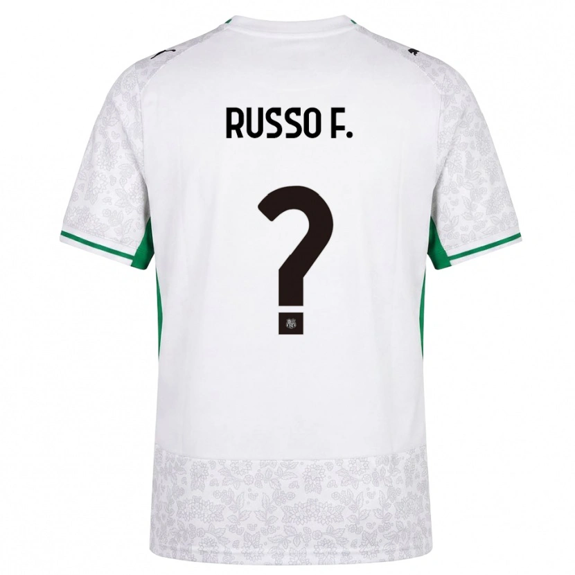 Danxen Damen Flavio Russo #0 Weiß Schwarz Grün Auswärtstrikot Trikot 2026/27 T-Shirt Schweiz