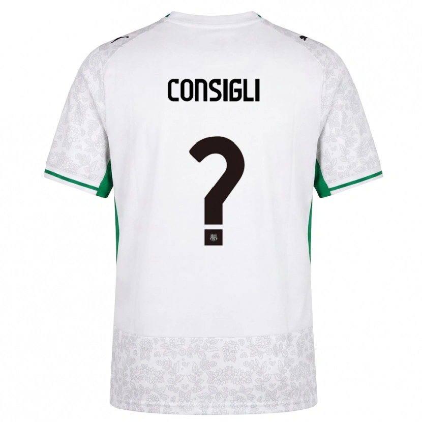 Danxen Damen Andrea Consigli #0 Weiß Schwarz Grün Auswärtstrikot Trikot 2026/27 T-Shirt Schweiz