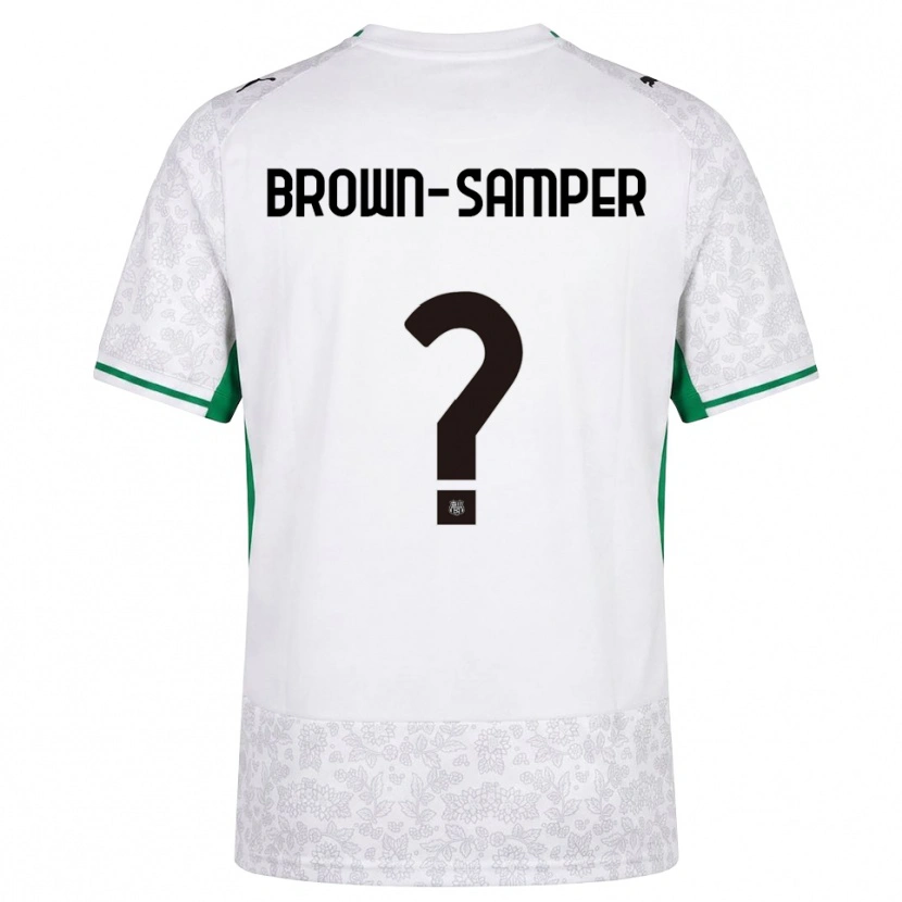 Danxen Damen Isaac Brown-Samper #0 Weiß Schwarz Grün Auswärtstrikot Trikot 2026/27 T-Shirt Schweiz