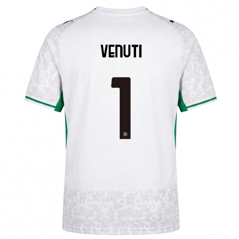 Danxen Damen Gioele Venuti #1 Weiß Schwarz Grün Auswärtstrikot Trikot 2026/27 T-Shirt Schweiz