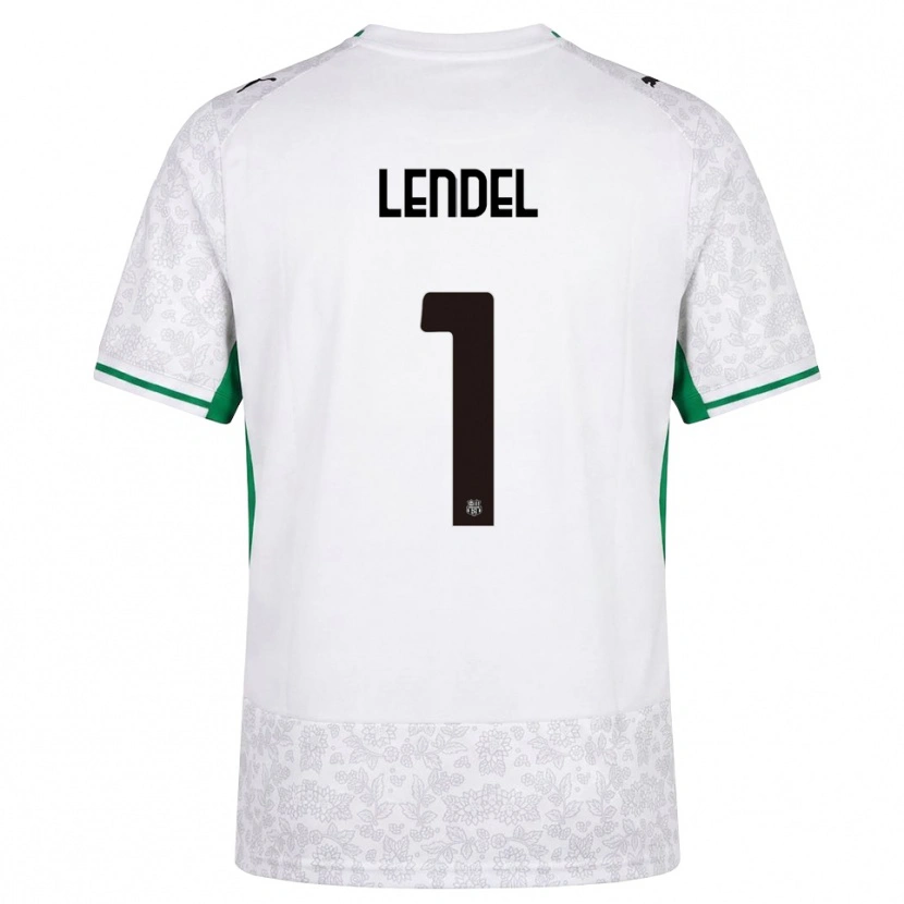Danxen Damen Davide Lendel #1 Weiß Schwarz Grün Auswärtstrikot Trikot 2026/27 T-Shirt Schweiz