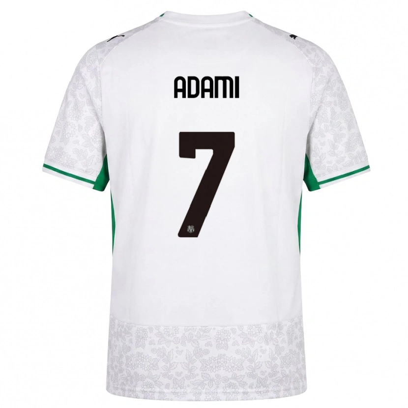 Danxen Damen Greta Adami #7 Weiß Schwarz Grün Auswärtstrikot Trikot 2026/27 T-Shirt Schweiz