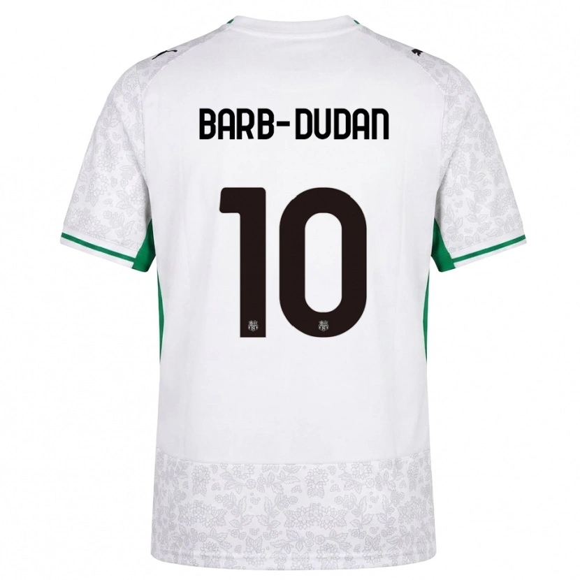 Danxen Damen Marco Barb-Dudan #10 Weiß Schwarz Grün Auswärtstrikot Trikot 2026/27 T-Shirt Schweiz