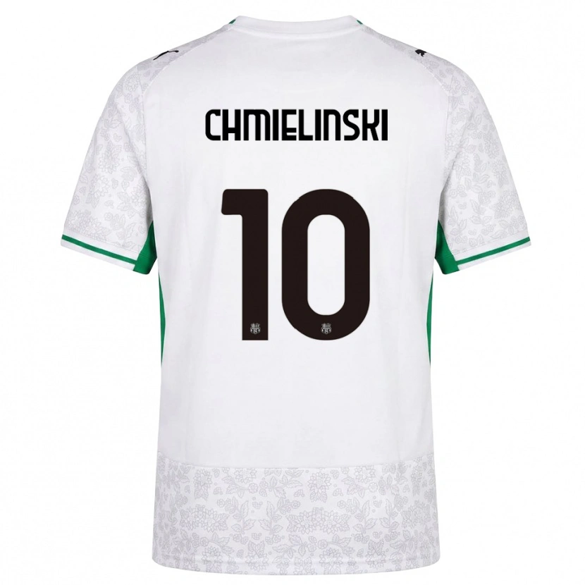 Danxen Damen Gina Maria Chmielinski #10 Weiß Schwarz Grün Auswärtstrikot Trikot 2026/27 T-Shirt Schweiz