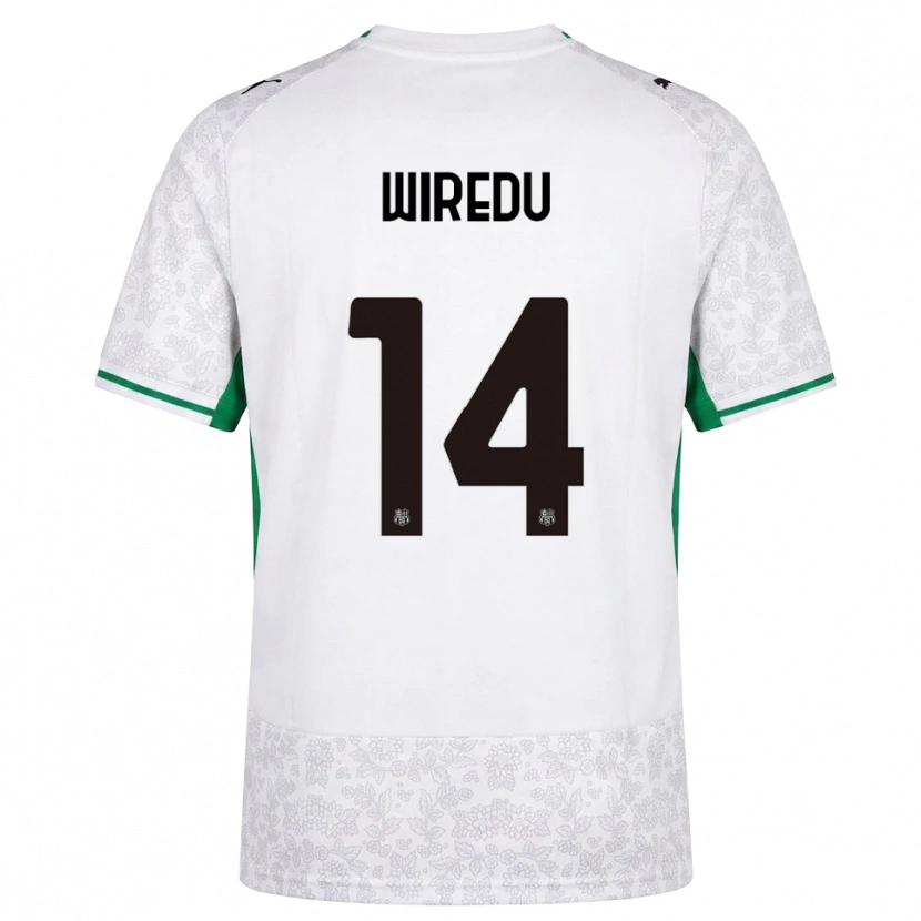 Danxen Damen Francis Wiredu #14 Weiß Schwarz Grün Auswärtstrikot Trikot 2026/27 T-Shirt Schweiz