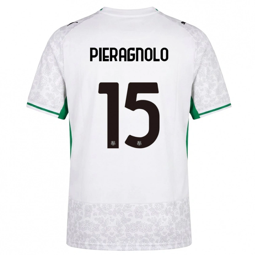 Danxen Damen Edoardo Pieragnolo #15 Weiß Schwarz Grün Auswärtstrikot Trikot 2026/27 T-Shirt Schweiz