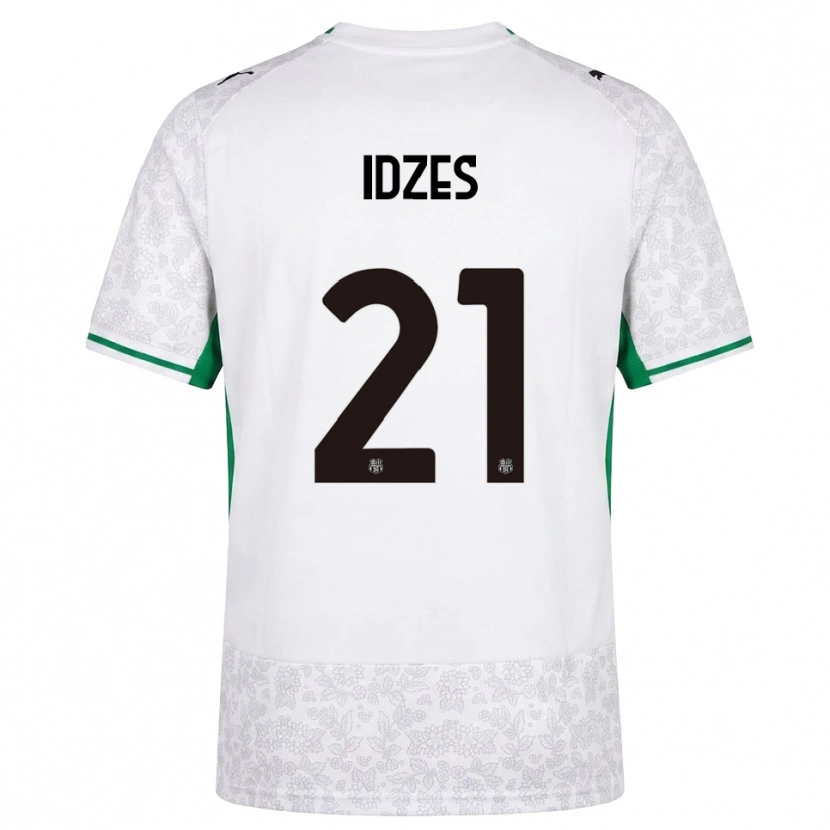 Danxen Damen Jay Idzes #21 Weiß Schwarz Grün Auswärtstrikot Trikot 2026/27 T-Shirt Schweiz