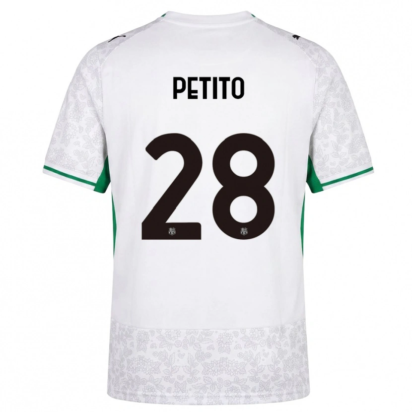 Danxen Damen Christian Petito #28 Weiß Schwarz Grün Auswärtstrikot Trikot 2026/27 T-Shirt Schweiz