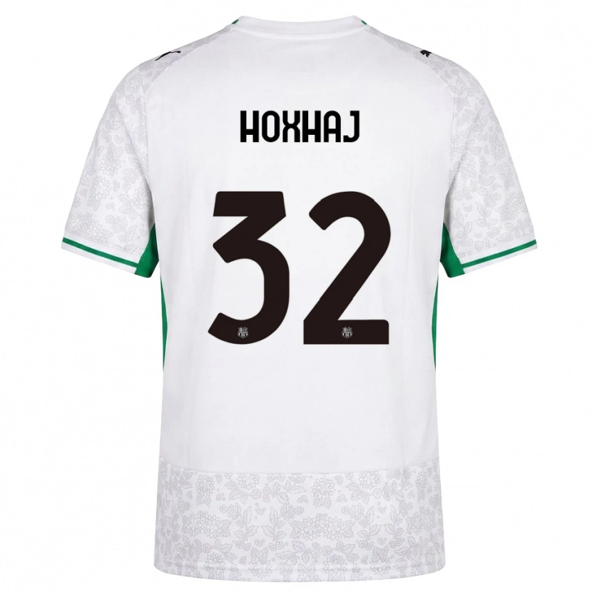 Danxen Damen Kristina Hoxhaj #32 Weiß Schwarz Grün Auswärtstrikot Trikot 2026/27 T-Shirt Schweiz
