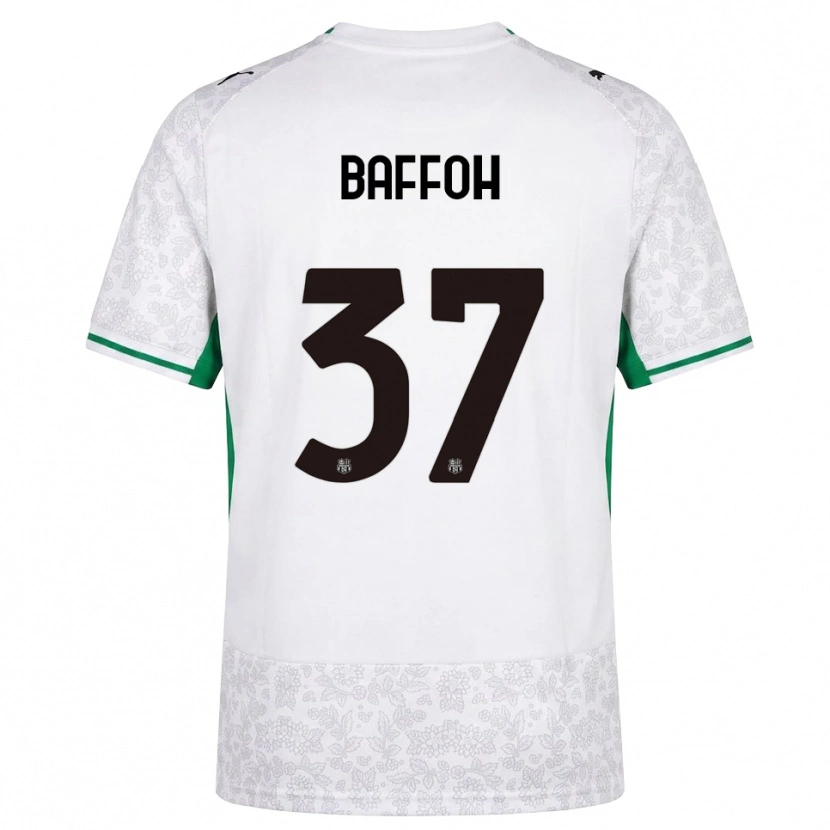 Danxen Damen Jeffrey Baffoh #37 Weiß Schwarz Grün Auswärtstrikot Trikot 2026/27 T-Shirt Schweiz