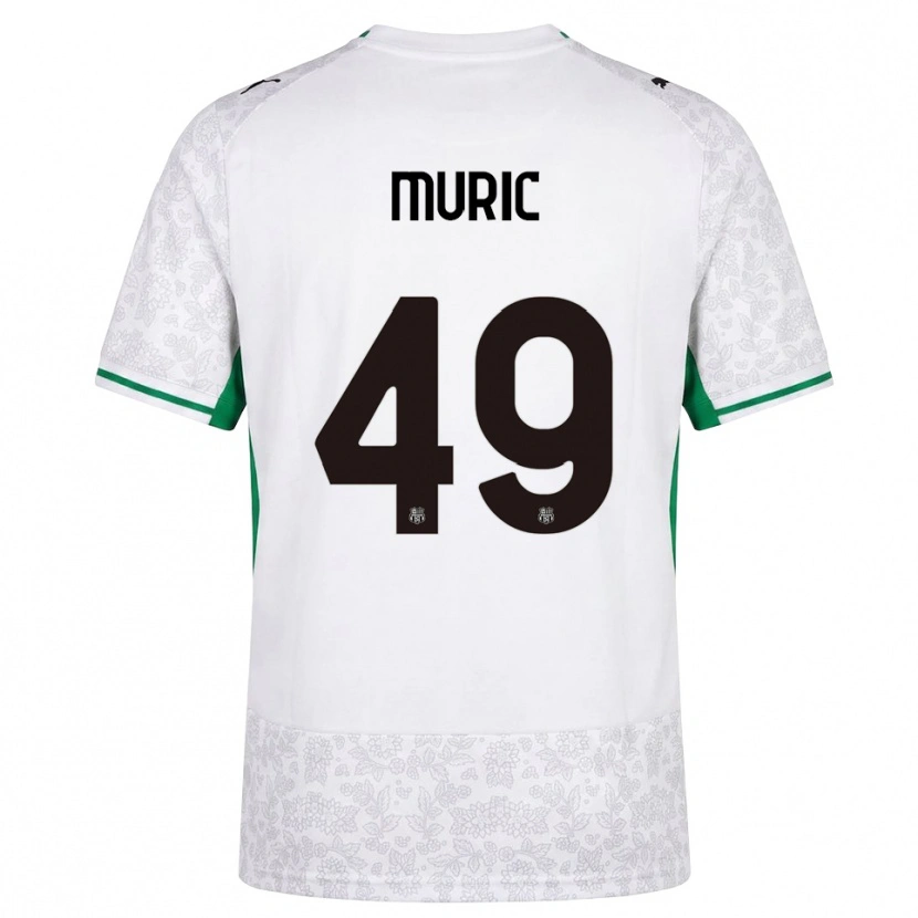 Danxen Damen Arijanet Murić #49 Weiß Schwarz Grün Auswärtstrikot Trikot 2026/27 T-Shirt Schweiz