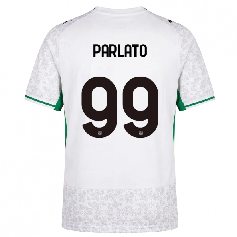 Danxen Damen Claudio Parlato #99 Weiß Schwarz Grün Auswärtstrikot Trikot 2026/27 T-Shirt Schweiz