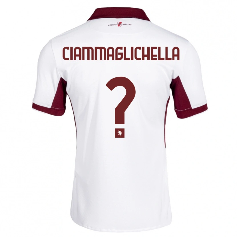 Danxen Damen Aaron Ciammaglichella #0 Burgund Weiß Rot Auswärtstrikot Trikot 2026/27 T-Shirt Schweiz