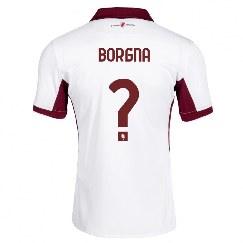 Danxen Damen Federico Borgna #0 Burgund Weiß Rot Auswärtstrikot Trikot 2026/27 T-Shirt Schweiz