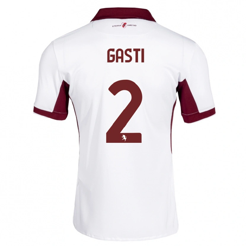 Danxen Damen Habtamu Gasti #2 Burgund Weiß Rot Auswärtstrikot Trikot 2026/27 T-Shirt Schweiz
