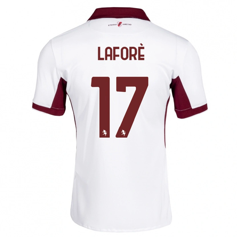 Danxen Damen Bladis Laforè #17 Burgund Weiß Rot Auswärtstrikot Trikot 2026/27 T-Shirt Schweiz
