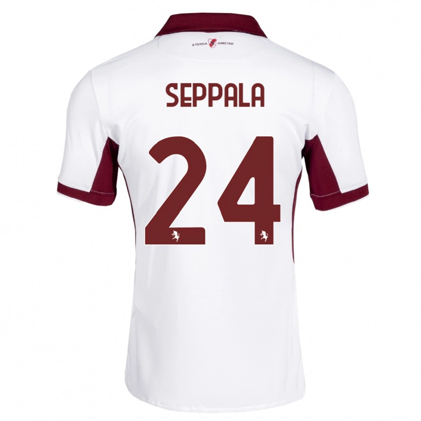 Danxen Damen Rosa Lappi-Seppälä #24 Burgund Weiß Rot Auswärtstrikot Trikot 2026/27 T-Shirt Schweiz