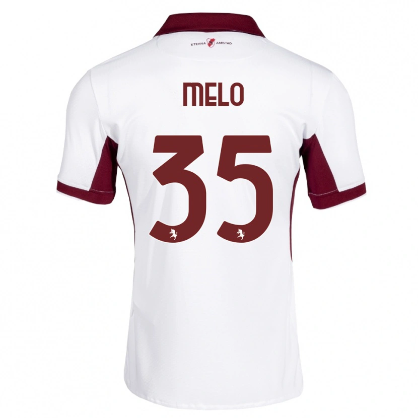 Danxen Damen Rafael Melo #35 Burgund Weiß Rot Auswärtstrikot Trikot 2026/27 T-Shirt Schweiz