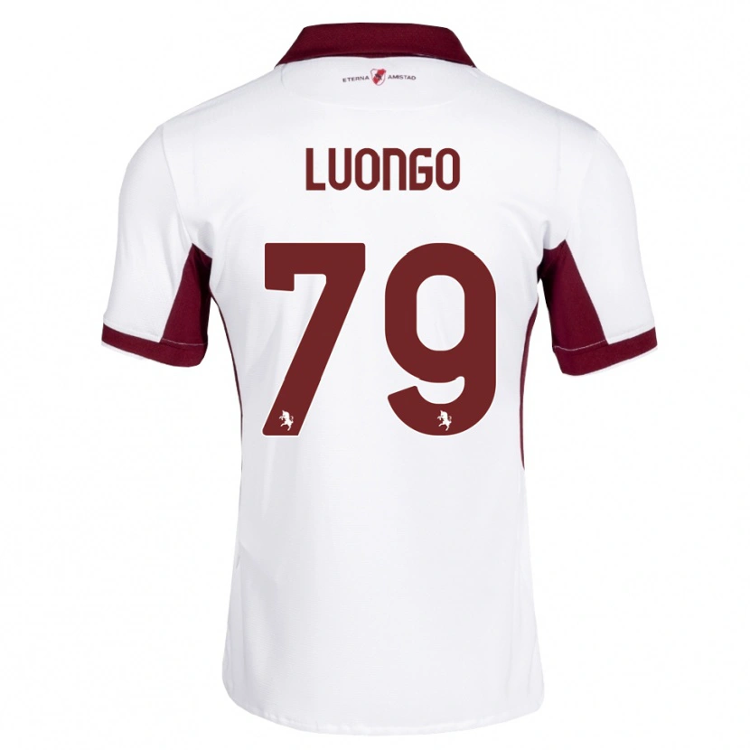 Danxen Damen Andrea Luongo #79 Burgund Weiß Rot Auswärtstrikot Trikot 2026/27 T-Shirt Schweiz