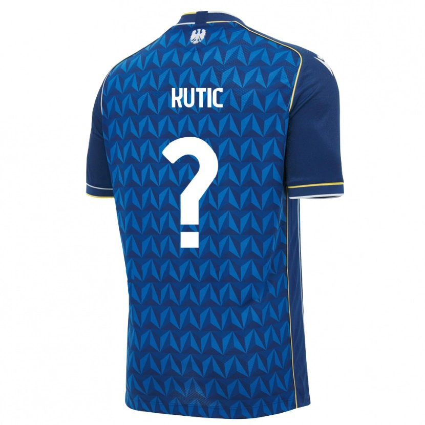 Danxen Damen Stefan Kutic #0 Königsblau Weiß Blau Auswärtstrikot Trikot 2026/27 T-Shirt Schweiz
