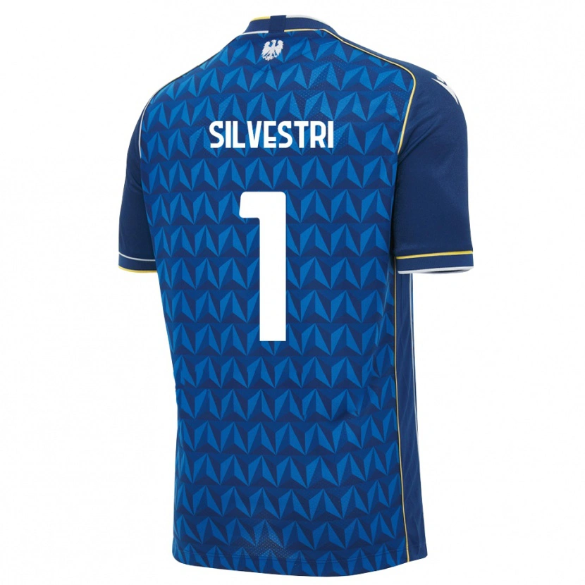 Danxen Damen Marco Silvestri #1 Königsblau Weiß Blau Auswärtstrikot Trikot 2026/27 T-Shirt Schweiz