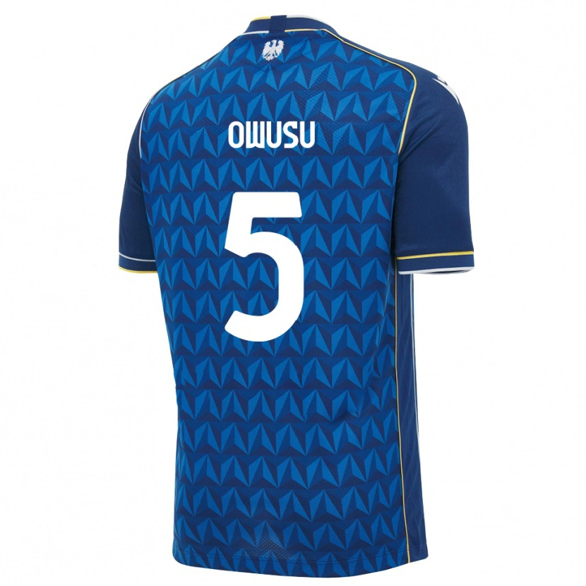 Danxen Damen Robert Owusu #5 Königsblau Weiß Blau Auswärtstrikot Trikot 2026/27 T-Shirt Schweiz