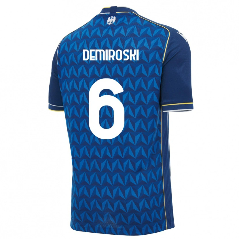 Danxen Damen Shenol Demiroski #6 Königsblau Weiß Blau Auswärtstrikot Trikot 2026/27 T-Shirt Schweiz
