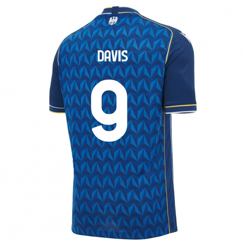 Danxen Damen Keinan Davis #9 Königsblau Weiß Blau Auswärtstrikot Trikot 2026/27 T-Shirt Schweiz