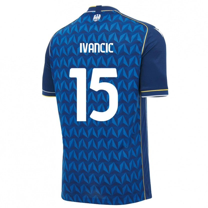 Danxen Damen Val Ivancic #15 Königsblau Weiß Blau Auswärtstrikot Trikot 2026/27 T-Shirt Schweiz